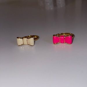 Kate Spade Bow Rings